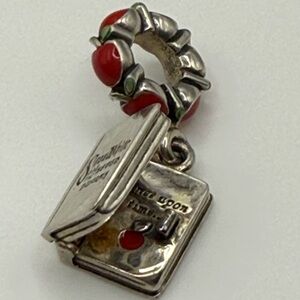 Pandora Disney “Snow White” Book that Opens! Locket/Charm